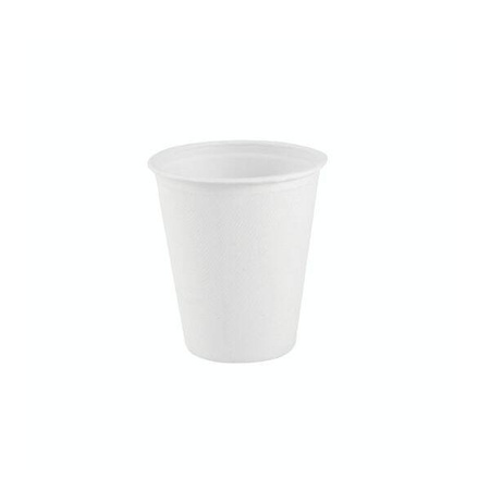 Becher aus Zuckerrohr, 250 ml, Durchmesser 80 mm, 50 Stück