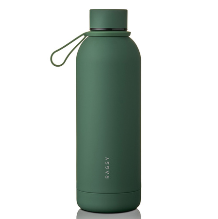 RAGS'y MOJO Pine Green Thermosflasche / Flaschengrün 500 ml, 1 Stück