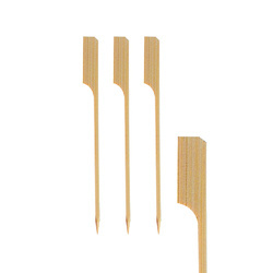 Bambus-Snackstäbchen, 12 cm, 250 Stück