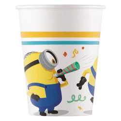Papierbecher „Minions“ 200 ml, 8 Stück