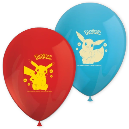Latexballons „Pokémon“, 28 cm, 8 Stück