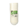 Behälter aus Zuckerrohr für Snacks/Soße/Dip, 65 ml, Durchmesser 7,2 cm, Höhe 3 cm, 50 Stück