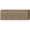 Einlagige Servietten aus Kraftpapier für Serviettenhalter, Clarina, 17 x 17 cm, 400 Stück