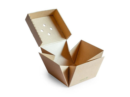 Premium-Burgerbox, aufklappbar, 12 x 12 x 10 cm, 100 Stück