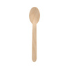 Gewachste Holzlöffel, 16 cm, 100 Stück