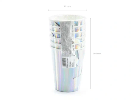 Papierbecher „Fußball“ 200 ml, 8 Stück