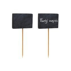 Snack-Stäbchen „Blackboard“  8,5 cm, 100 Stück