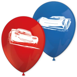 Latexballons „Autos / Cars / Lightning McQueen“, 28 cm, 8 Stück