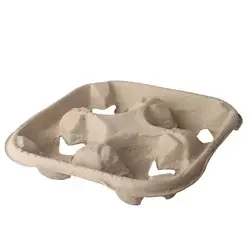 Papiertablett / Halter für 4 Becher, 110 Stück