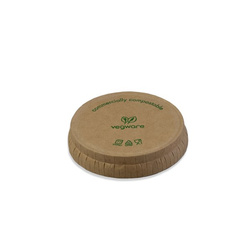 Runder Papierdeckel für Dip-Behälter, Durchmesser 44 mm, 50 Stück