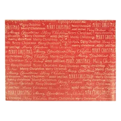 Papiertischsets „Christmas Red“, 31 x 43 cm, 500 Stück