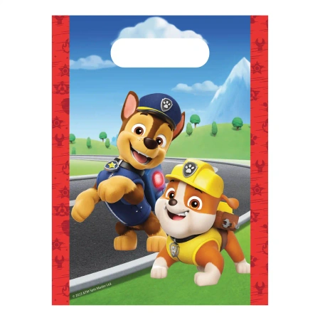 Papiertüten „Paw Patrol Heroes“ 16 x 22 cm, 4 Stück