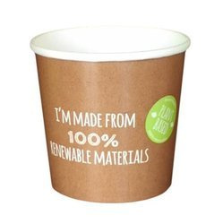 Papiersuppe-Becher, 470 ml, Durchmesser 97 mm, 25 Stück
