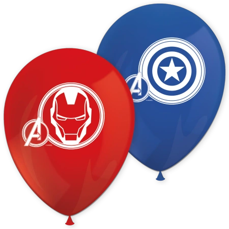 Latexballons „Avengers“, 28 cm, 8 Stück