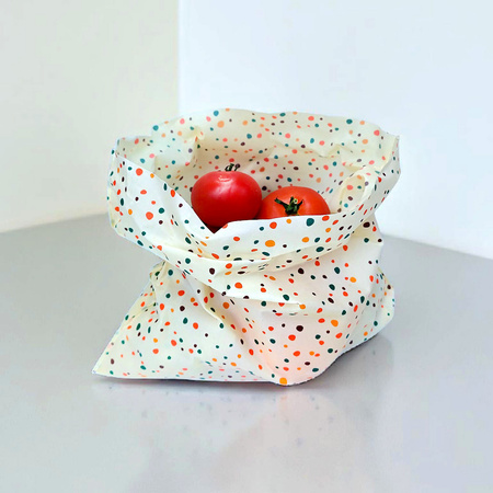Wachsbecher „Erbsen“ L 23 x 32 cm, 1 Stück