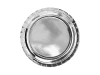 Pappteller „Silber“, 23 cm, 6 Stück.