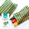 Wachsbecher „Wald“ Set L+XL, 1 Stück