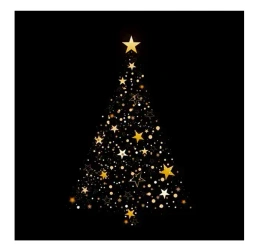 3-lagige Servietten „Weihnachten“, 1/4, 33 x 33 cm, 20 Stück