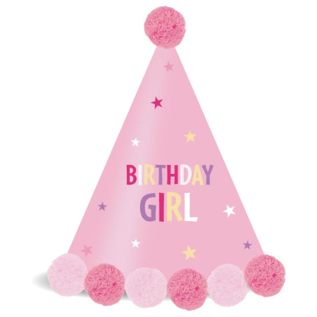 Papierhütchen „Birthday Girl“ 1 Stück