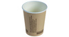 Kraftpapierbecher, Dispersionsbeschichtung, 250 ml, Durchmesser 80 mm, 50 Stück