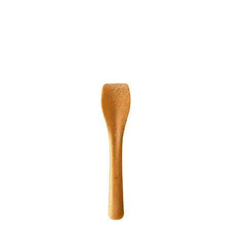 Eislöffel aus Holzfasern „REUSE“ WPC, hellbraun, 9,5 cm, 660 Stück