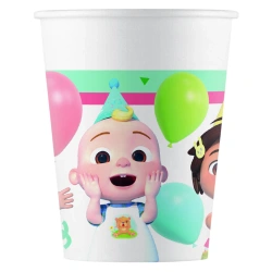 Papierbecher „CoComelon“, 200 ml, 8 Stück