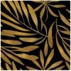 Premium-Airlaid-Servietten, „Golden Leaves“, 1/4, 40 x 40 cm, 50 Stück