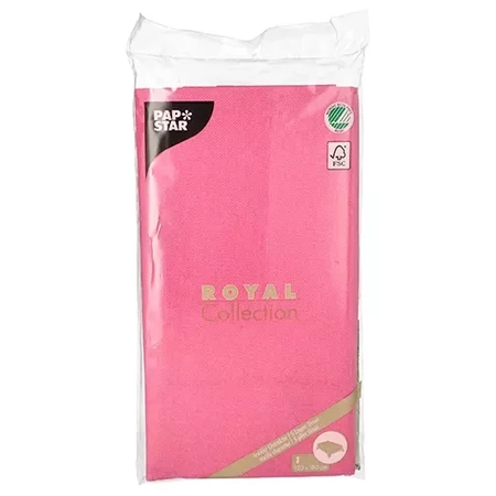 Tischdecke „Royal Collection“, rosa, faltbar, 120 x 180 cm, 1 Stück