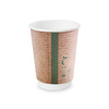 Doppelwandiger Kraftpapierbecher, 350 ml, Durchmesser 90 mm, 25 Stück