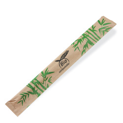 Einzeln verpackte chinesische Essstäbchen, 21 cm, 50 Paar