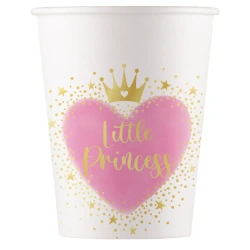 Papierbecher „My Little Princess“ 200 ml, 8 Stück
