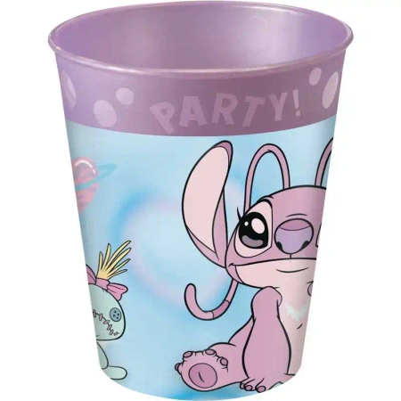 Mehrwegbecher „Stitch“, 250 ml, 4 Stück