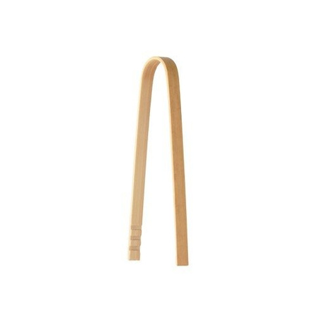 Bambus-Snackzangen, 10 cm, 10 Stück