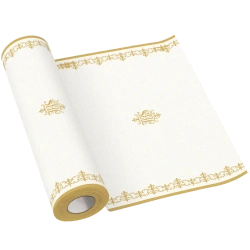 PREMIUM-Papiertischläufer auf Rolle, IHS Monogram 40 cm x 24 m, 1 Stück