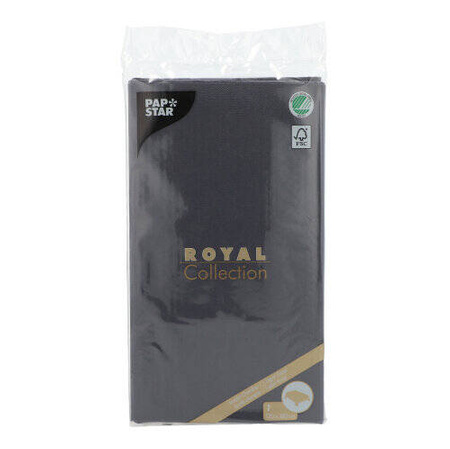 Tischdecke „Royal Collection“, schwarz, faltbar, 120 x 180 cm, 1 Stück