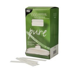 Einzeln verpackte Zahnstocher, 6,5 cm, 1000 Stück