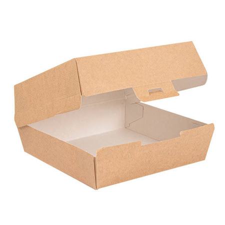Thermobox für Burger, Größe „L“, 14,2 x 13,7 x 6,1 cm, 50 Stück