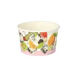 Papierbecher für Eis, 150 ml, Durchmesser 9,2 cm, Höhe 5 cm, 50 Stück