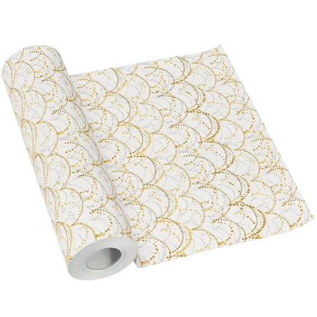 PREMIUM-Papiertischläufer auf Rolle, „Festive Garland“, 40 cm x 24 m, 1 Stück