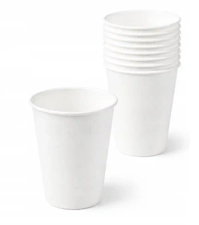 Zuckerrohr-Becher, Weiß, 300 ml, 50 Stk.