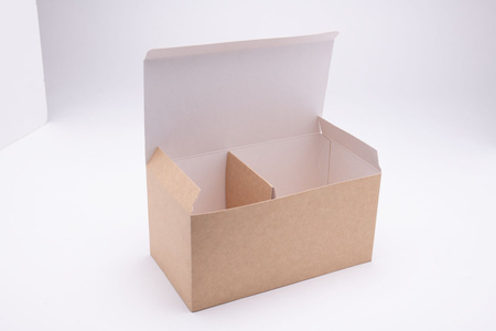 Papierbox XL mit Einlage, 22 x 12 x 11 cm, 100 Stück