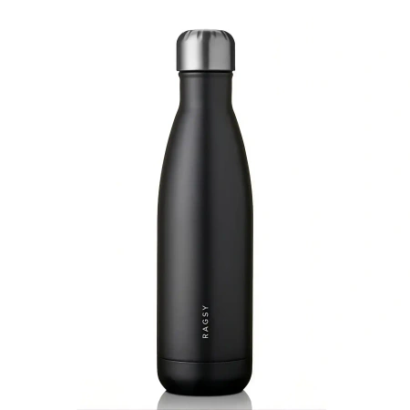 RAGS'y Silver Steel Thermosflasche, 750 ml, 1 Stück