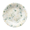 Runder Pappteller „Eucalyptus“, Durchmesser 18 cm, 8 Stück