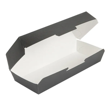 Thermobrotdose, schwarz, Panini, 26,5 x 12,2 x 7 cm, 50 Stück