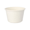 Suppentasse aus Zuckerrohr, 600 ml, Durchmesser 14 cm, Höhe 9 cm, 50 Stück