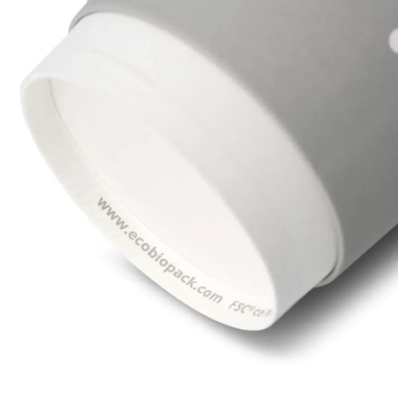 Doppelwandiger Papierbecher, Dispersionsbeschichtung, „Winter“, 350 ml, Durchmesser 90 mm, 25 Stück