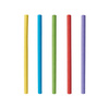 Papier-Cocktailstrohhalme, bunte Mischung, 7/150 mm, 500 Stück