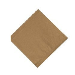 Flache Kraftpapiertüte, 16 x 16 cm, 500 Stück