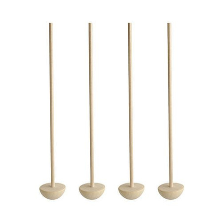 Holz-Cocktailrührer „Moon“, 17 cm, 50 Stück