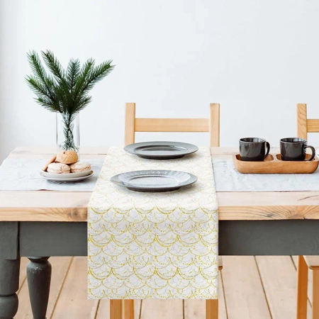 PREMIUM-Papiertischläufer auf Rolle, „Festive Garland“, 40 cm x 24 m, 1 Stück